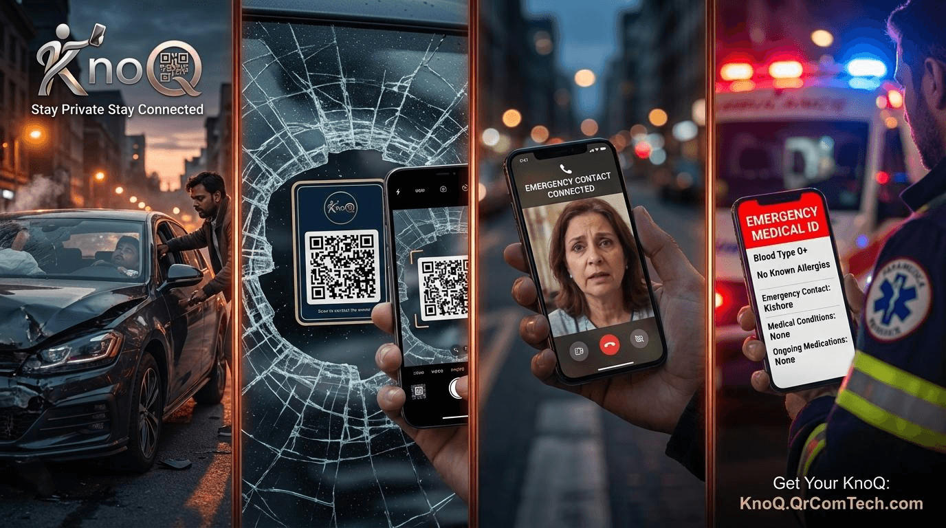 KnoQ emergency sticker